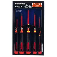 Screwdriver set, BAHCO 5-piece