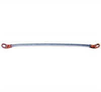 Galv. Steel Railbond 25mm², L=500mm