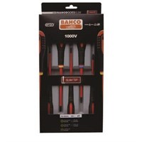 Screwdriver set, Slim tip, BAHCO 5-piece