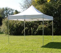 Snabbtält PRO Vitt 3x3m Exkl väggar