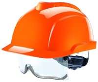 Skyddshjälm MSA Orange - Elektriskt isolerad och godkänd <1 000VAC