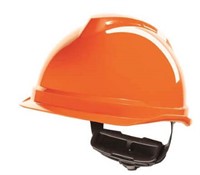 Skyddshjälm MSA Orange - Elektriskt isolerad och godkänd <440VAC