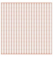 Orange net f. Iron Guard. 1,25x30 m.
