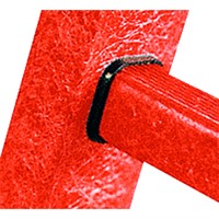 säkerhetstege, stege, safety, ladder, glasfiber