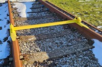 Double rail skid, 1435 mm