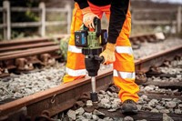 RI60176E portable impact wrench for railway.