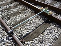 3-hjuls vagn 1435mm för mutterdragare FCS