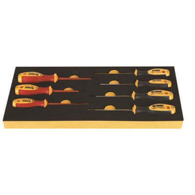 Screwdriver set, IRONSIDE 7-piece
