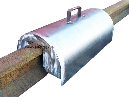 Svetshuv för rälsvetsning