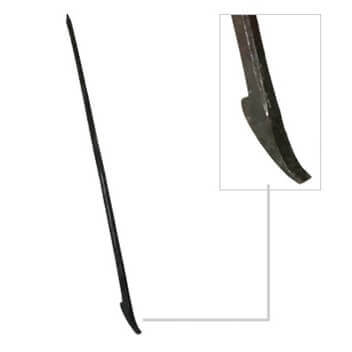 Kofot räl 1500 mm. Enkel egg och mejsel