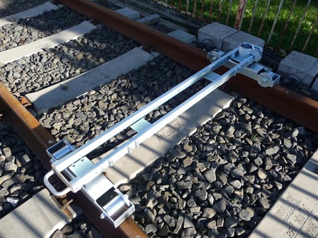 4-hjuls vagn 1435mm för mutterdragare FCS