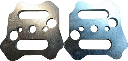 Rälsprofil BV50E3 + UIC 60 för Sverige