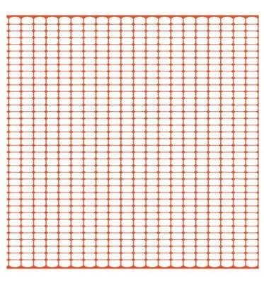 Orange net f. Rapid Roll 1,25x15 m