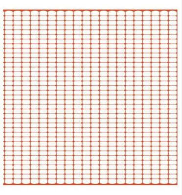 Orange net f. Iron Guard. 1,25x30 m.