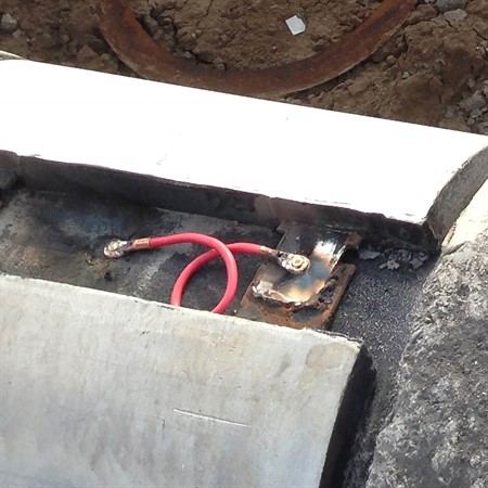 Pinnlödning Katodskydd