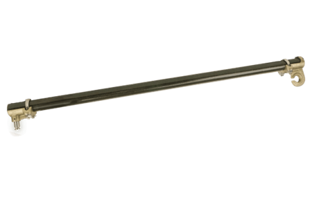 Insulated steady arm 38 with hook (L=1000mm with bolt 16)