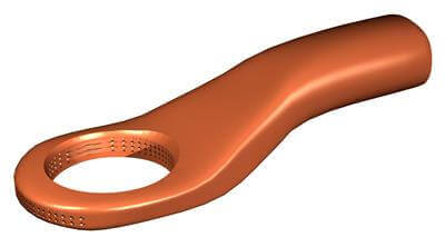 Cable lug 10 mm² (#7-8AWG)