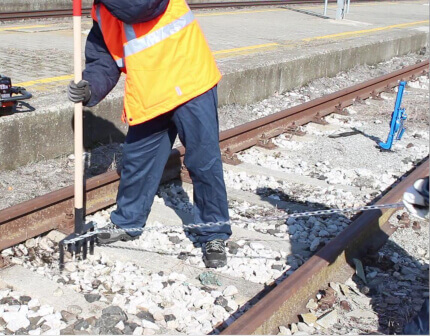 Ballast Fork with chain